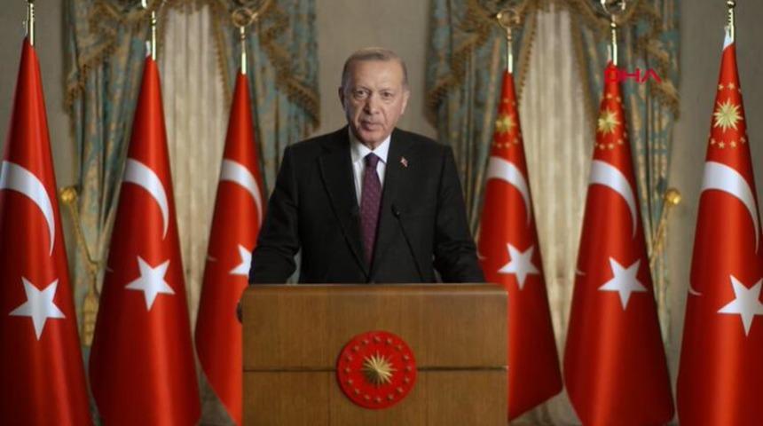 Son dakika: Cumhurbaşkanı Erdoğan'dan ABD Müslüman Cemiyeti Kongresi'ne video mesaj