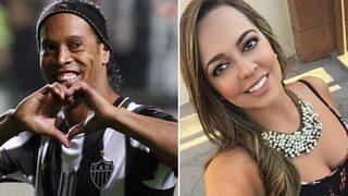 Ronaldinho’nun 2. eşinin göğüs dekolteli paylaşımları sosyal medyayı sallıyor