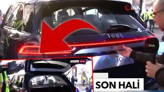 TOGG'un bagajını açan İHA muhabirinin zor anları! Görevli hemen müdahale etti…