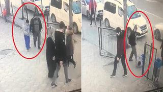 Son Dakika: Yere düşen engelli oğlunu böyle tekmeledi