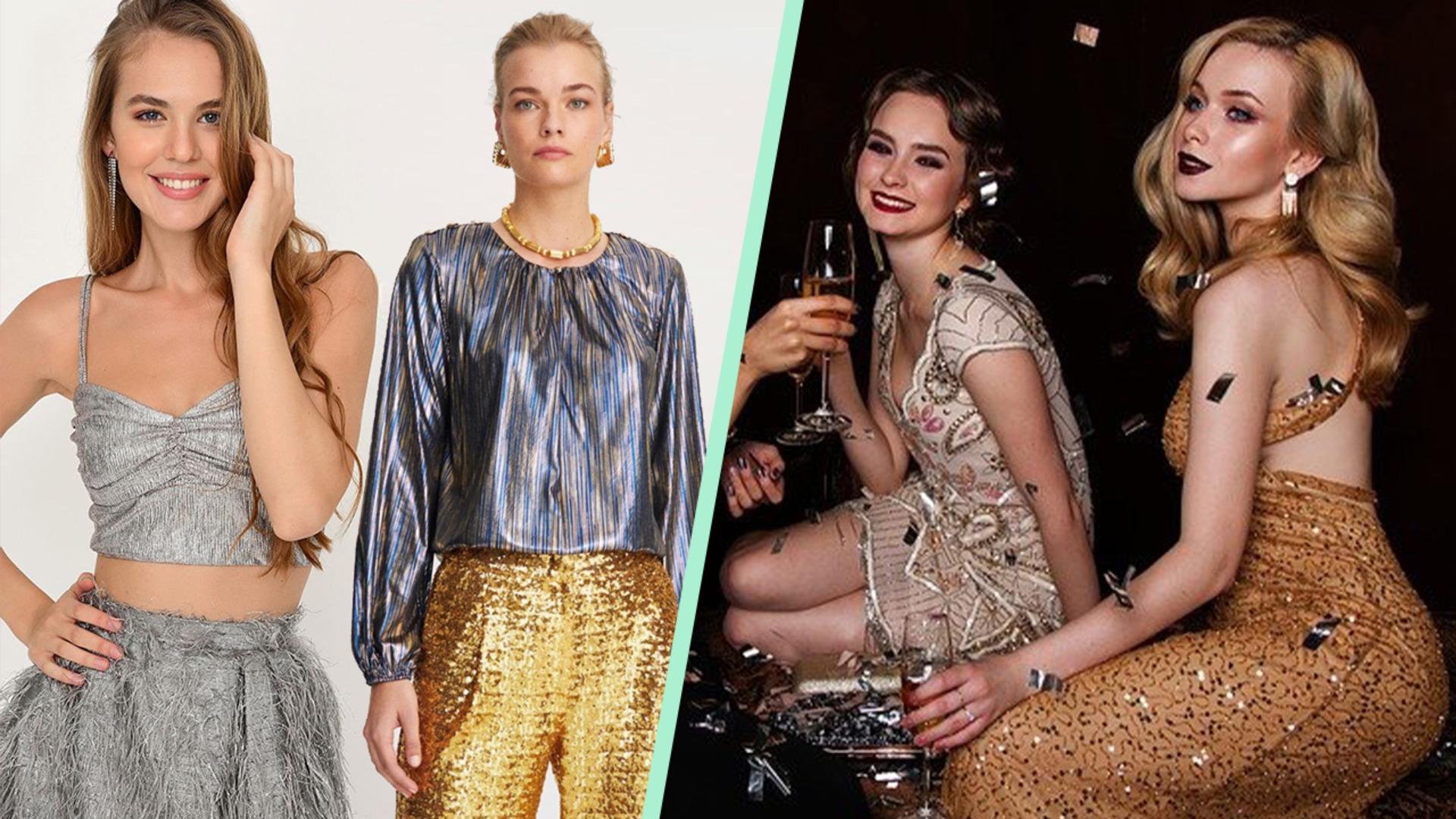 Yılbaşı partisinde ışıl ışıl parıldamak isteyenlerin aşık olacağı kombin önerileri