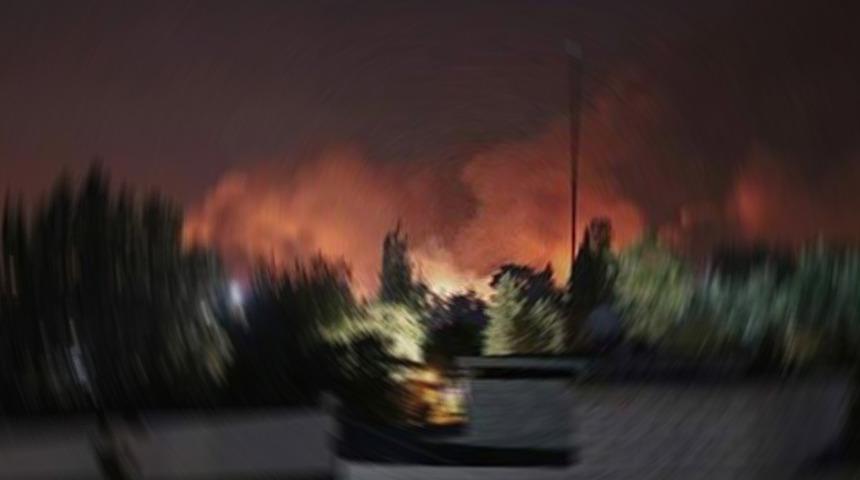 Son dakika: Irak'ta askeri üste yangın! Ekipler bölgeye sevk edildi