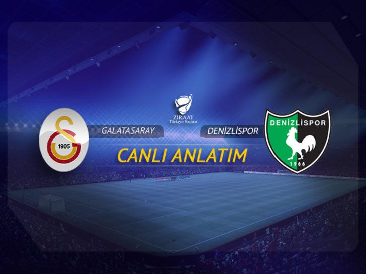 CANLI | Galatasaray 3-3 Denizlispor CANLI İZLE