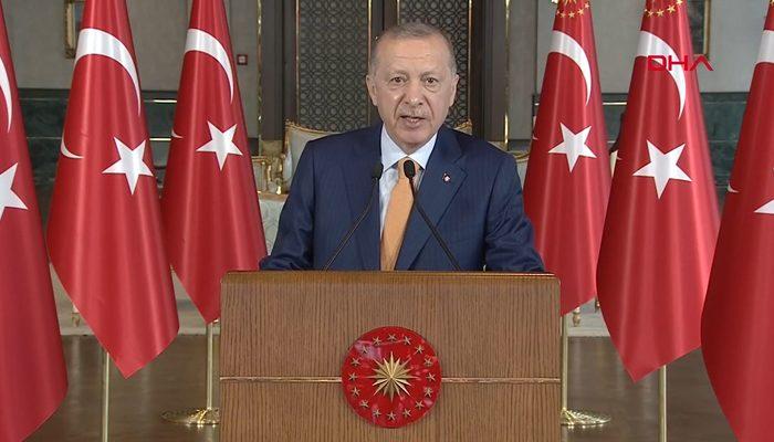 Pirinkayalar Tüneli Cumhurbaşkanı Erdoğan'ın katılımıyla açıldı! Canlı yayında dikkat çeken uyarı