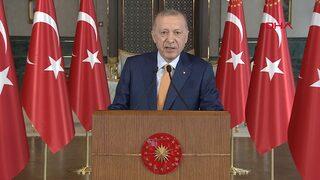 Pirinkayalar Tüneli Cumhurbaşkanı Erdoğan'ın katılımıyla açıldı! Canlı yayında dikkat çeken uyarı