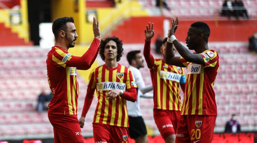 Kayserispor'dan Aksaray Belediyespor'a gol yağmuru! 
