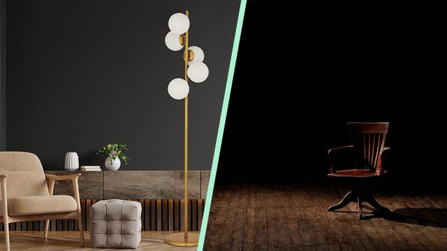 Karanlık alanları yaşama dahil etmek için kullanabileceğiniz farklı fonksiyonlardaki ürünler