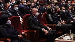 Cumhurbaşkanı Erdoğan 'Kesişme; İyi ki Varsın Eren' filminin galasına katıldı