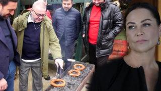  Şafak Sezer mangalda simit kızarttı! Hülya Avşar'a esprili gönderme