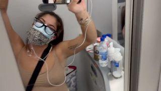 Son Dakika: Yolcu uçağında koronavirüs krizi! 5 saat tuvalette kaldı