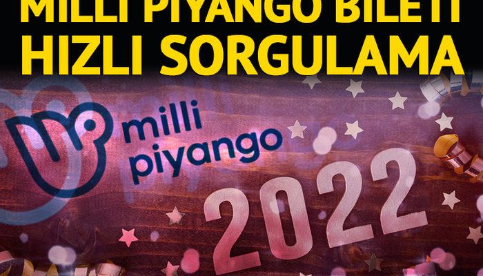 Milli Piyango bileti hızlı sorgulama! MPİ 2022 hızlı bilet sorgulama nasıl yapılır?