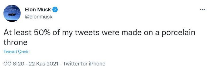 Elon Musk ile 1 yıl: İşte ünlü milyarderin 2021'deki en çılgın tweet'leri G5