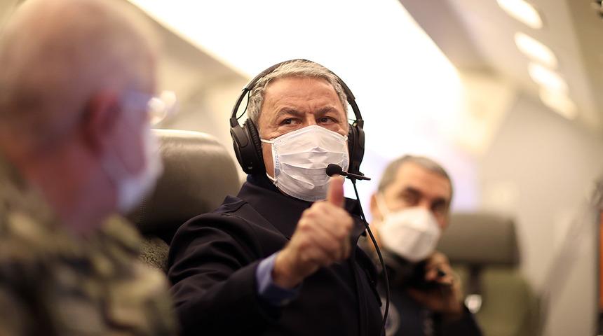 Cumhurbaşkanı Erdoğan Mehmetçiğin yeni yılını telsizden kutladı