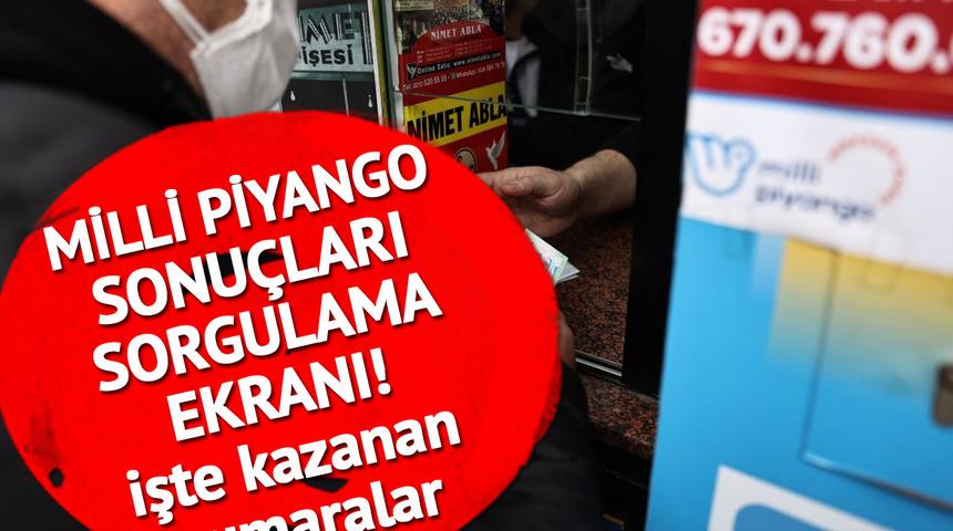 SON DAKİKA: Milli Piyango yılbaşı ikramiyesi sahibini buldu! Milli Piyango Bilet Sorgulama İşlemi (2022 Milli Piyango Sonuçları)