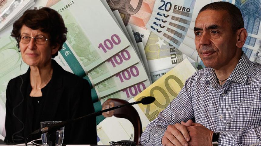 Şahin ve Türeci'nin resimlerinin euro banknotların üzerine basılması önerildi