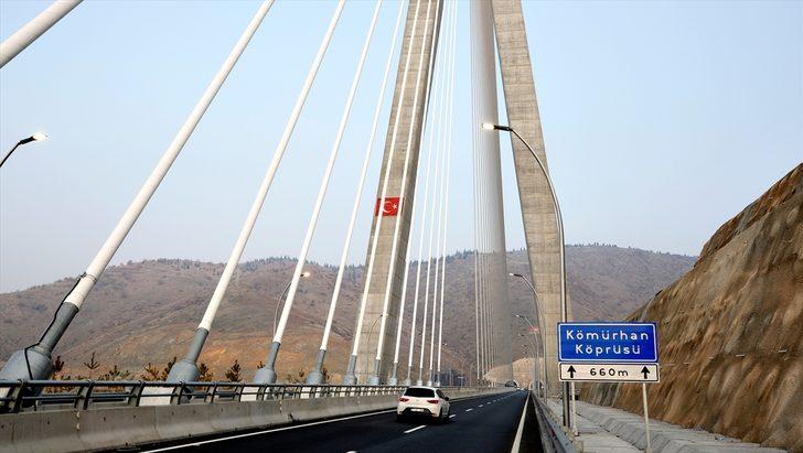Kömürhan Köprüsü ve Tüneli ile 1 yılda 14 milyon lira tasarruf sağlandı G3