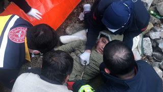 10 yaşındaki çocuğun acı dolu anları! Yüzüne demir saplandı