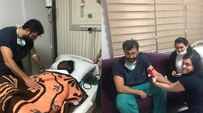 Son dakika: Kamerunlu hamile hastasını o halde görünce şok oldu! Ameliyat sırasında kendi kanını verdi...