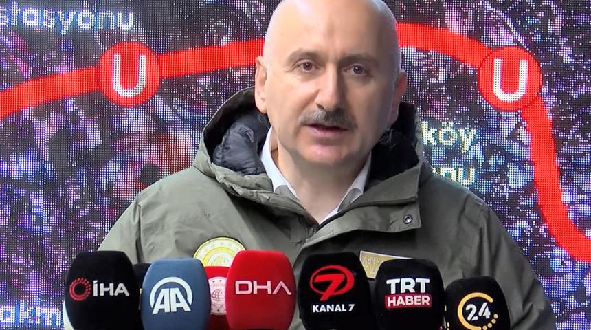 Bakan Karaismailoğlu'ndan dikkat çeken sözler: İstanbul'u birilerinin keyfine bırakamazdık
