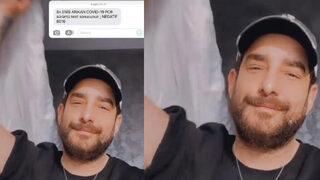 Koronavirüsü yenen Enis Arıkan iyileşmesini halay çekerek kutladı