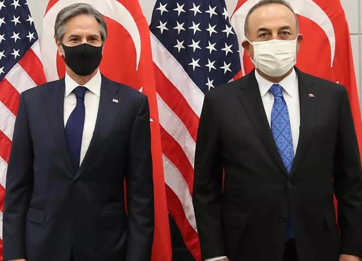 Son dakika! Bakan Çavuşoğlu ve ABD Dışişleri Bakanı Blinken arasında önemli görüşme