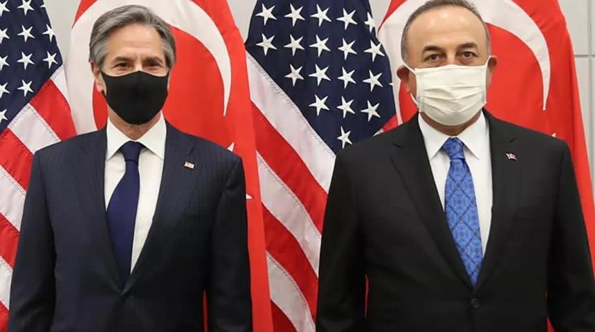 Son dakika! Bakan Çavuşoğlu ve ABD Dışişleri Bakanı Blinken arasında önemli görüşme
