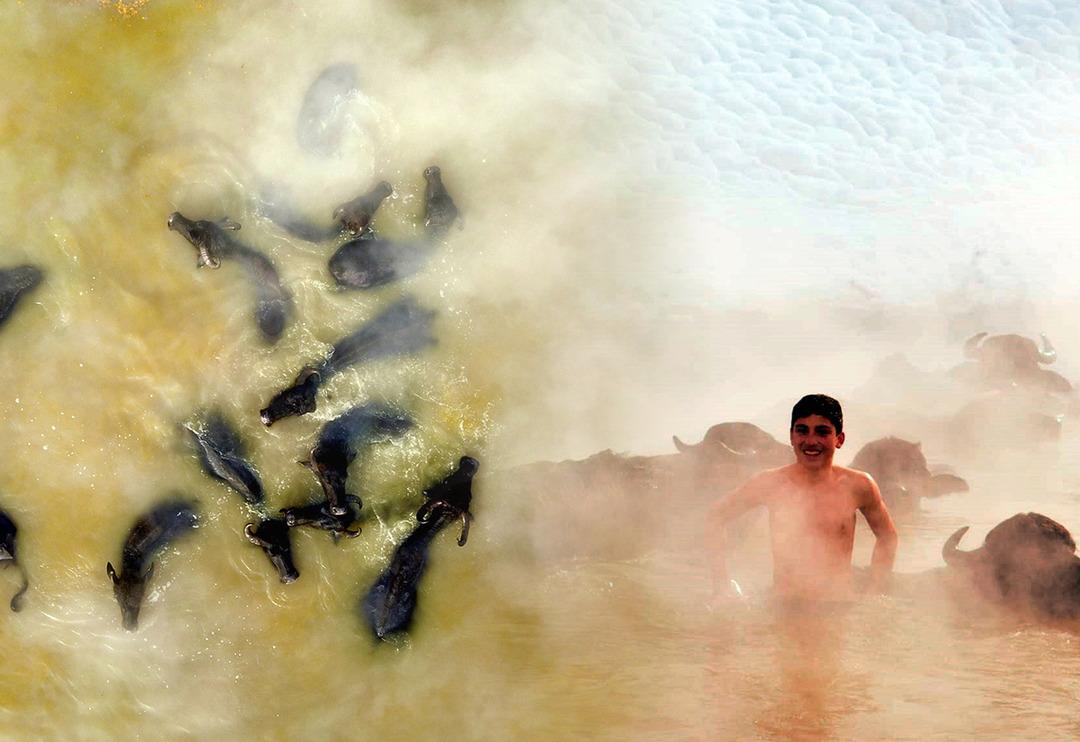 Sıfırın altında 20 derecede ilgin&ccedil; g&ouml;r&uuml;nt&uuml;ler! Sıcaklığı 35-40 derece