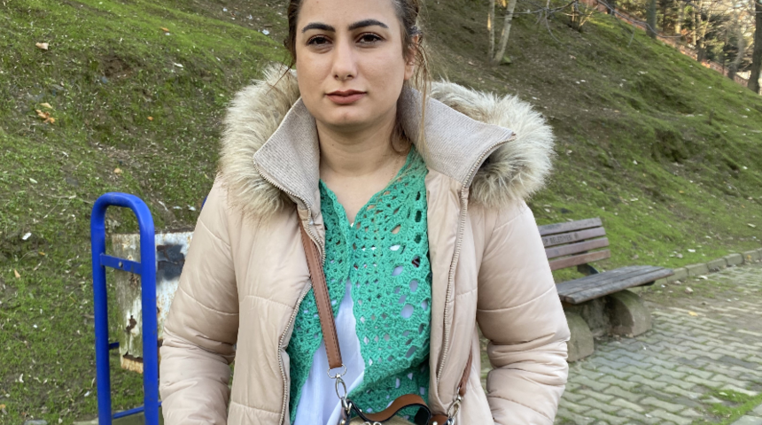 Kahreden anları sosyal medyadan paylaştı! ''Boğazı kesilen anneler gibi olacağım''