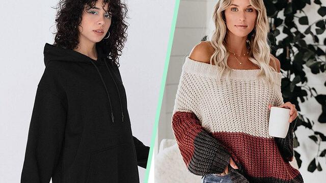 Kış bitmeden toplamanız gereken, 200 TL altına kullanışlı ve şık kazak ve sweatshirt modelleri