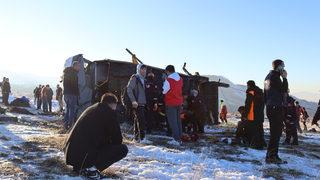 Son Dakika: Kayseri'de öğrencileri taşıyan midibüs devrildi! Ölü ve çok sayıda yaralı var
