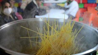Öğrenciler en sevdikleri yemeklerini unutmadı! Dünya Spagetti Günü’nü böyle kutladılar