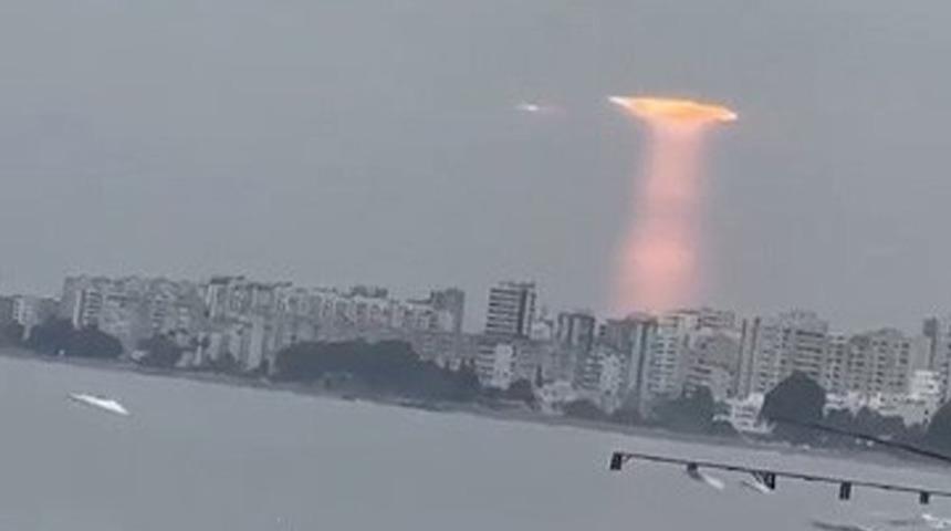 Yer: Mersin! UFO gibi görüntüsüyle şaşırttı