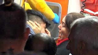 Antalya'da korku dolu anlar! Çocuğunu karşısında görünce sarılıp ağladı