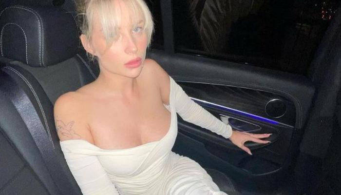 OnlyFans fotoğrafları internete sızdırılan Lottie Moss'tan üstsüz paylaşımlar