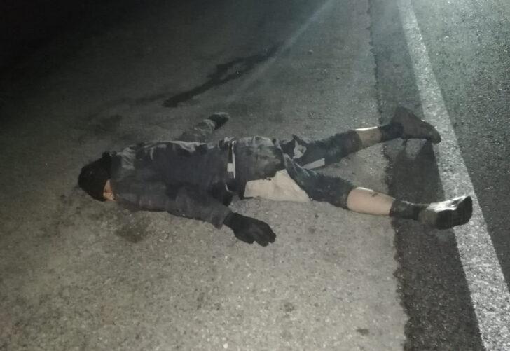 Edirne'de Afgan göçmen saklandığı tırdan düştü! Sürücü son anda fark etti