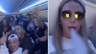 Uçakta parti yapan yolcular Kanada Başbakanı Justin Trudeau'yu çileden çıkardı: Aptallar