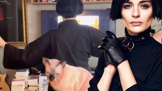 Gonca Vuslateri'nin dansı sosyal medyada gündem oldu! Öp beni, yut beni, yala beni, şap beni... 