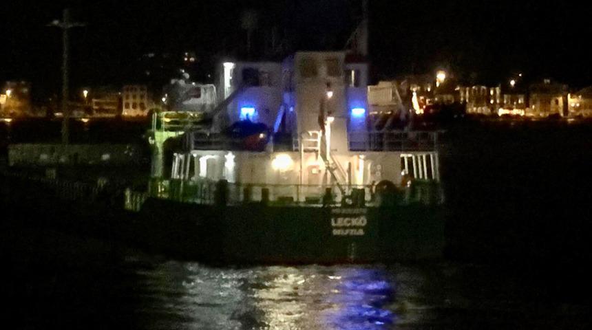 Boğaz'da gemi arızası! Büyükdere'ye demirletildi