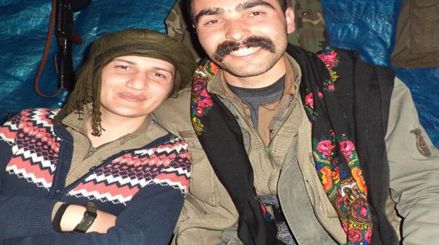 HDP'li vekil Semra Güzel'in PKK'lı teröristle fotoğrafları ortaya çıktı