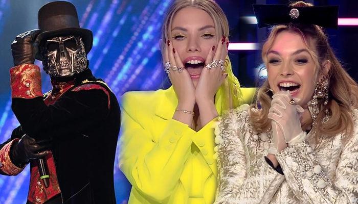 Maske Kimsin Sen? yarışmasına iskelet maskesiyle yarışan