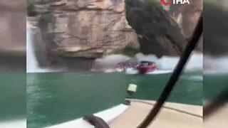 Turist teknelerinin üzerine dev kaya parçası düşmüştü! Brezilya’daki tekne faciasında ölü sayısı 10’a yükseldi