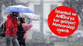 SON DAKİKA | Hava durumu nasıl olacak? İstanbul ve Ankara'ya kar yağışı geliyor (10.01.2022 Meteoroloji hava durumu tahminleri)