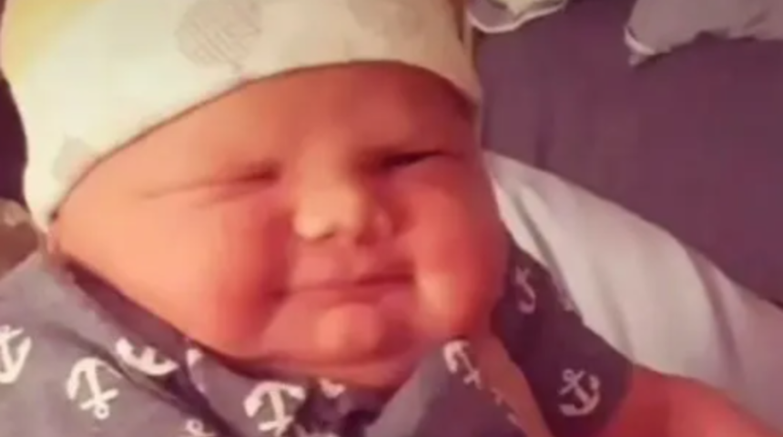 Görenler yeni doğduğuna inanamadı! Yenidoğan bebek görünüşüyle sosyal medyada viral oldu