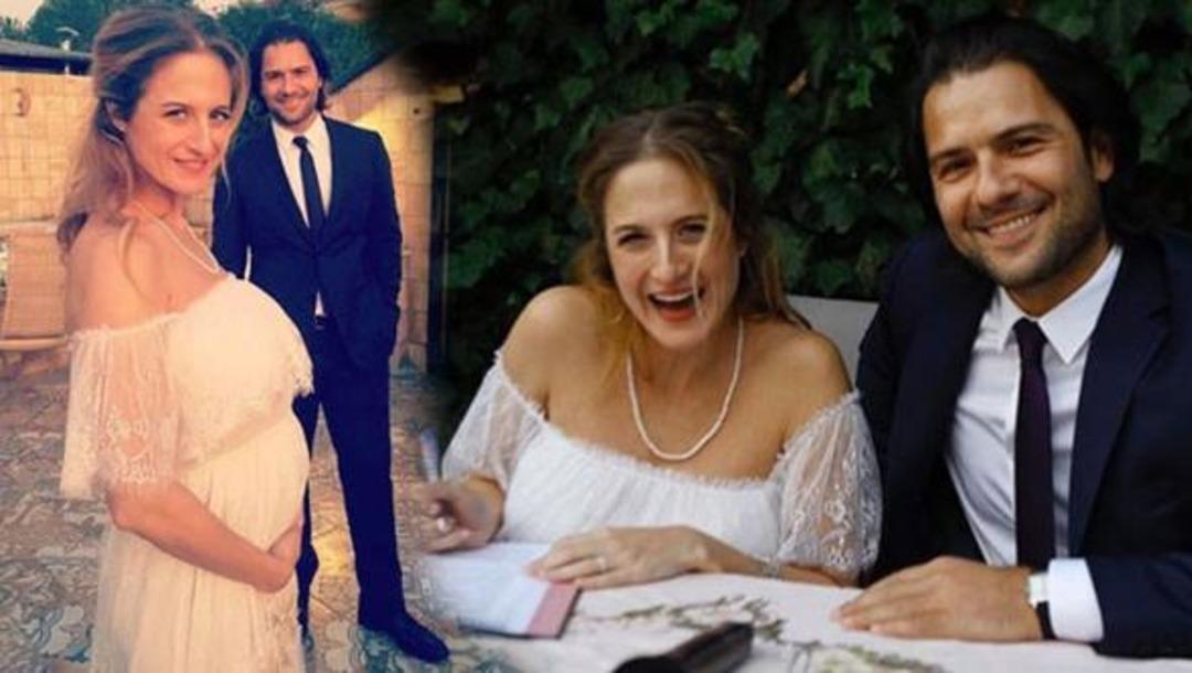 Canan Erg&uuml;der ve Kenan Ece sessiz sakin evlendi! 