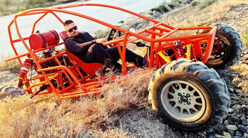 Satın almak istediği arazi aracını kendisi üretti! Dubai, Almanya ve Bulgaristan sıraya girdi