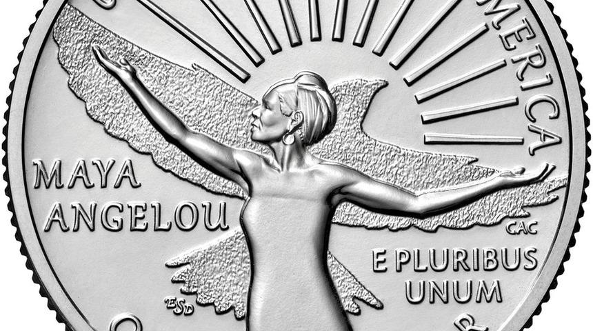 Maya Angelou: ABD'de ilk kez bir siyah kadın 25 cent'lerde