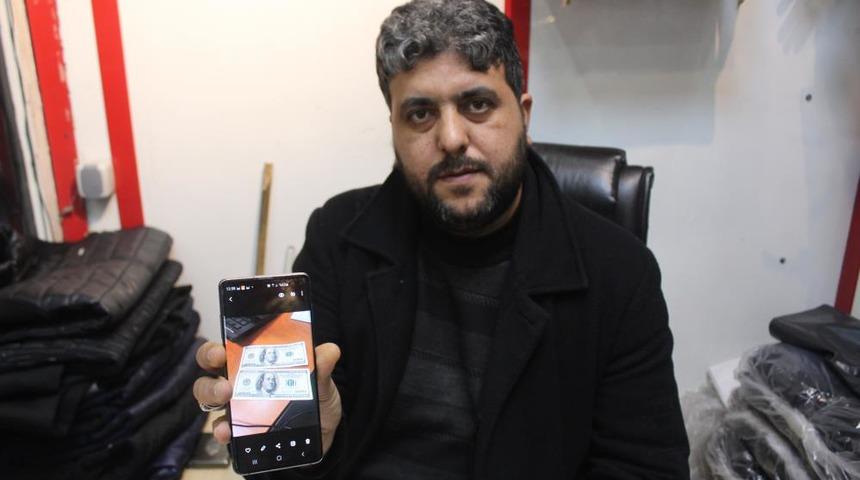 Bu kadar da olmaz dedirtti! Gaziantep'te bankadan &ccedil;ektiği dolar sahte &ccedil;ıktı, kimseyi inandıramadı