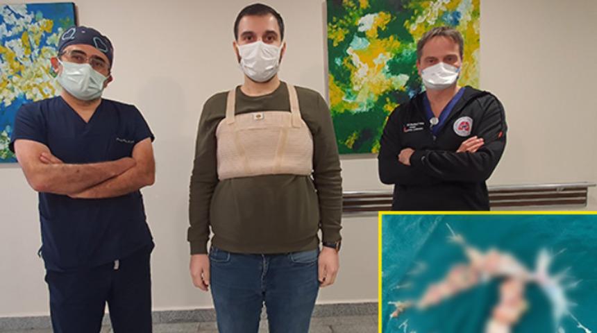 Samsun'da doktorları bile şaşkına çeviren olay! Koronavirüs'e bağlı pıhtı sanıldı, gerçek ameliyat masasında ortaya çıktı