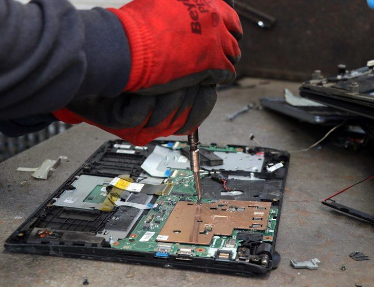 Kocaeli'deki tesiste 19 yılda 70 bin ton elektronik atık geri dönüştürüldü G2