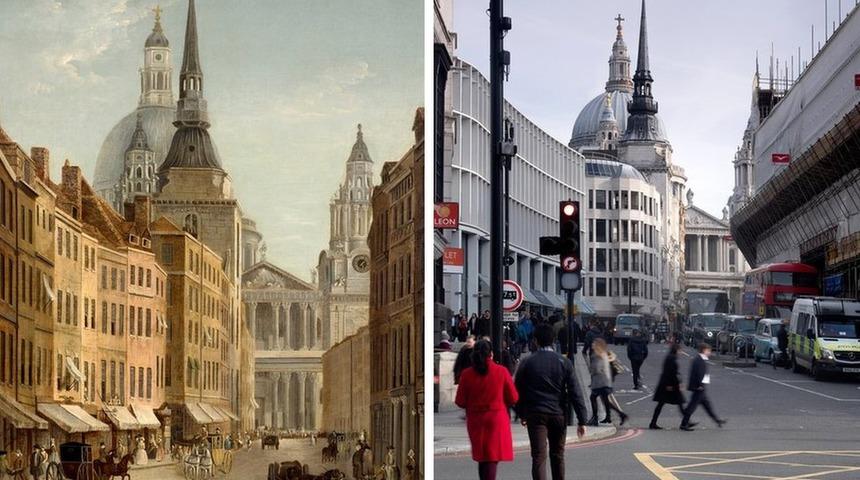 Londra'nın ge&ccedil;mişi ve bug&uuml;n&uuml; dijital olarak sergileniyor